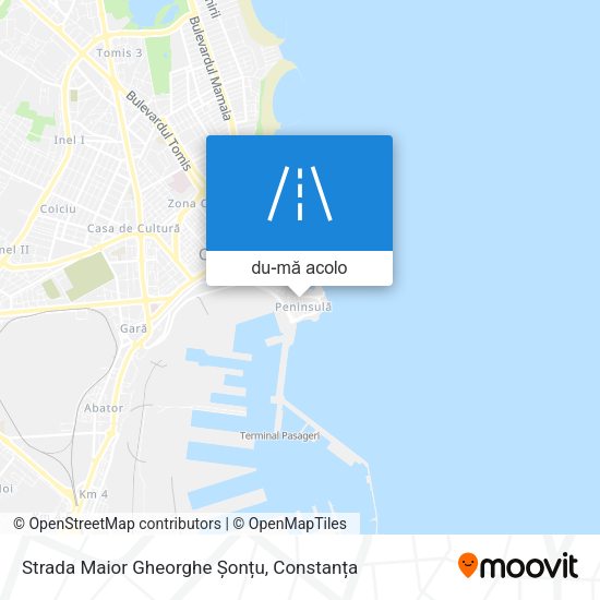 Hartă Strada Maior Gheorghe Șonțu