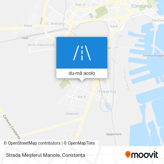 Hartă Strada Meșterul Manole