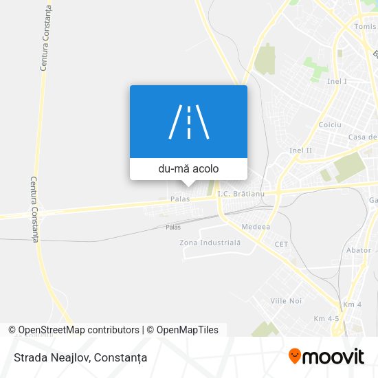Hartă Strada Neajlov