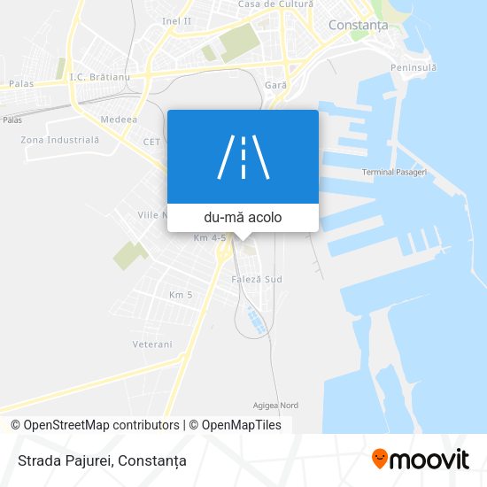 Hartă Strada Pajurei