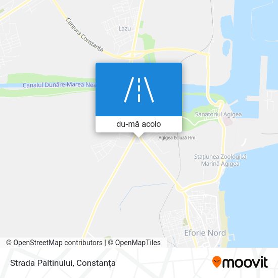 Hartă Strada Paltinului