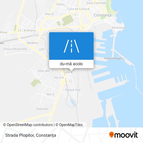 Hartă Strada Plopilor