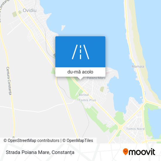 Hartă Strada Poiana Mare