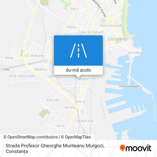 Hartă Strada Profesor Gheorghe Munteanu Murgoci