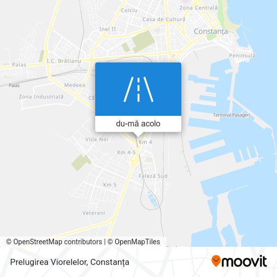 Hartă Prelugirea Viorelelor