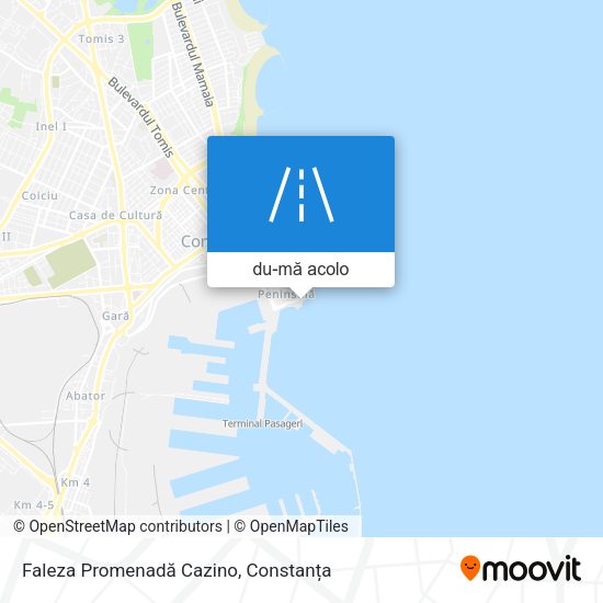 Hartă Faleza Promenadă Cazino