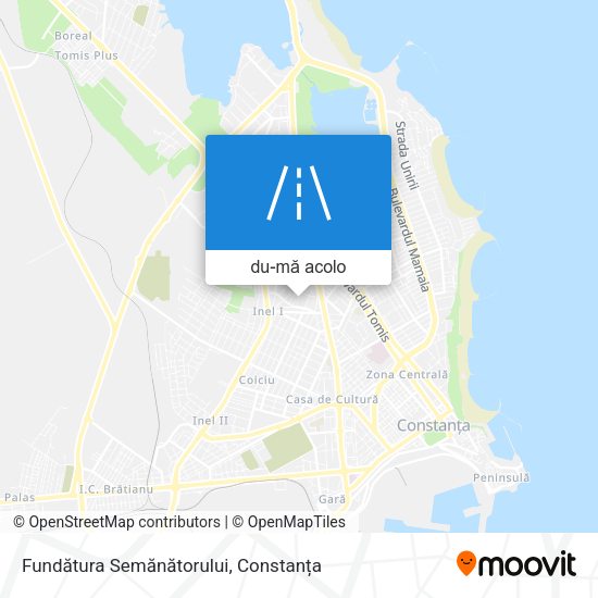 Hartă Fundătura Semănătorului
