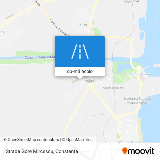 Hartă Strada Gore Mircescu