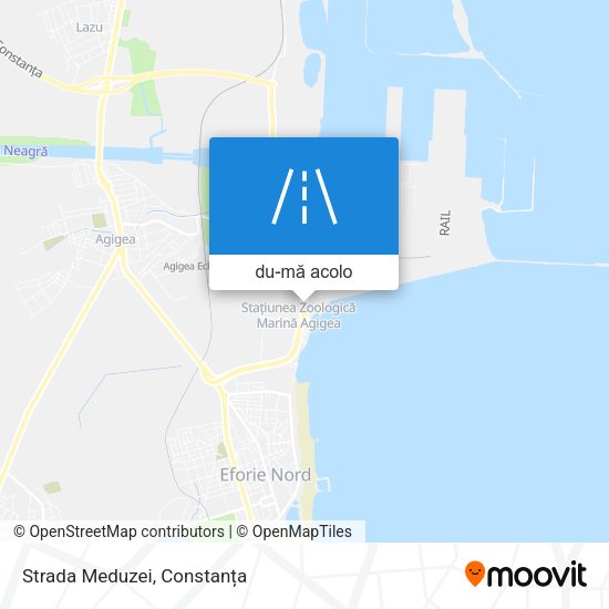 Hartă Strada Meduzei
