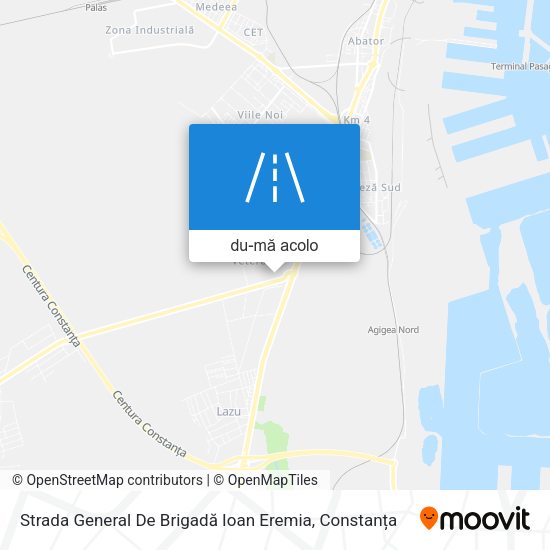 Hartă Strada General De Brigadă Ioan Eremia