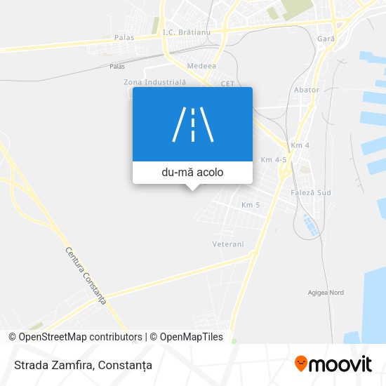 Hartă Strada Zamfira