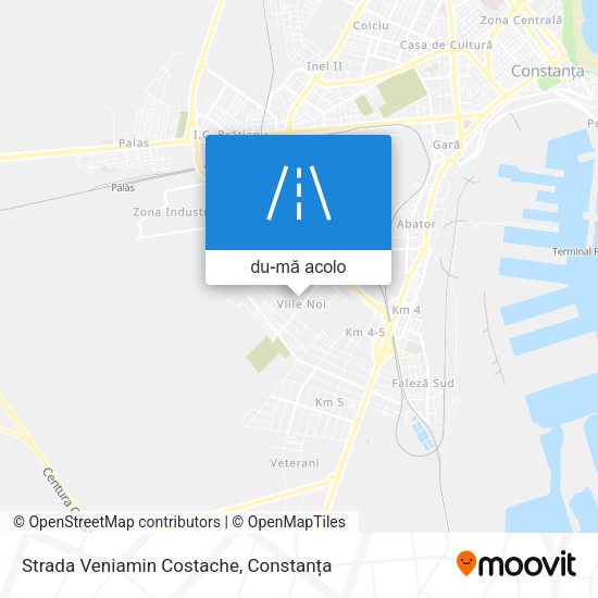 Hartă Strada Veniamin Costache