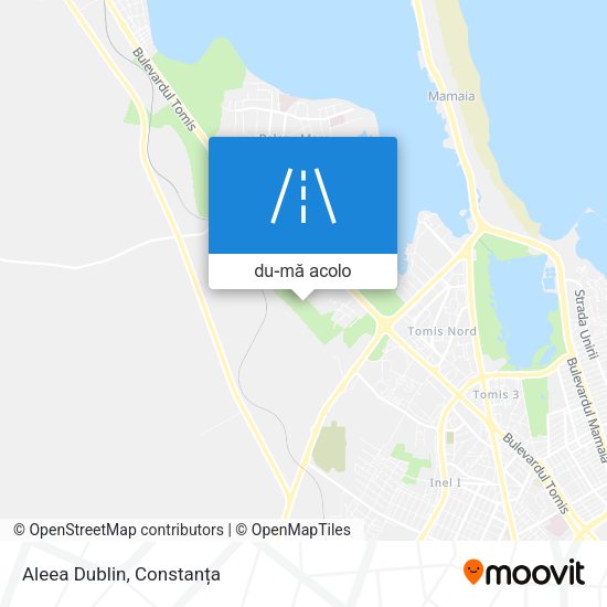 Hartă Aleea Dublin
