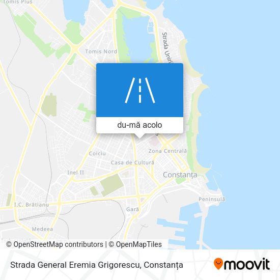 Hartă Strada General Eremia Grigorescu