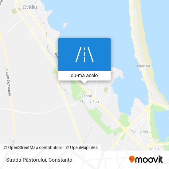 Hartă Strada Păstorului