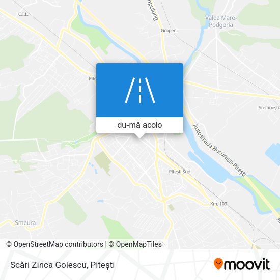Hartă Scări Zinca Golescu