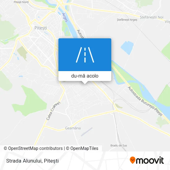 Hartă Strada Alunului