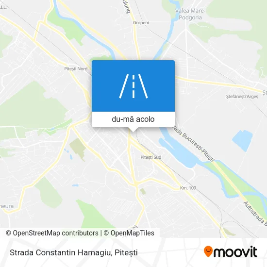 Hartă Strada Constantin Hamagiu