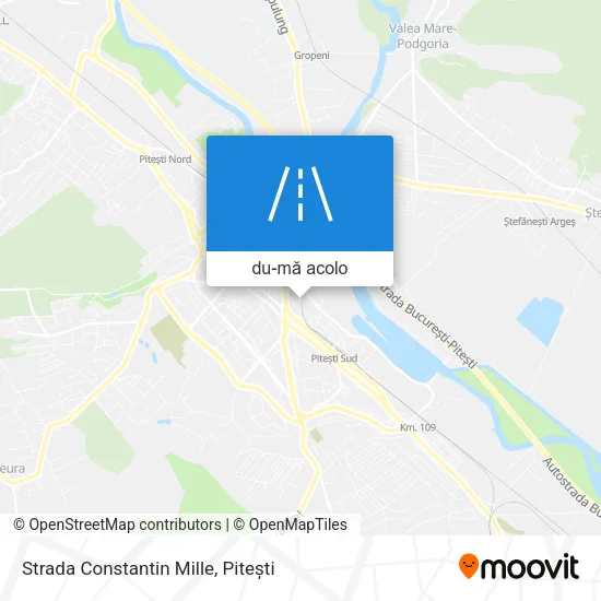 Hartă Strada Constantin Mille