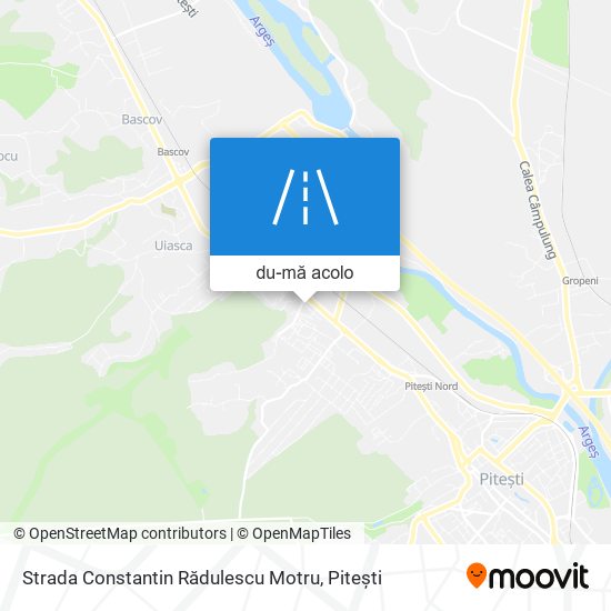 Hartă Strada Constantin Rădulescu Motru