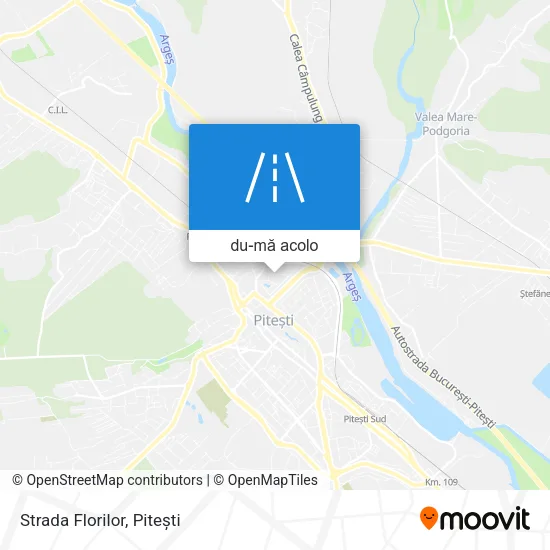 Hartă Strada Florilor
