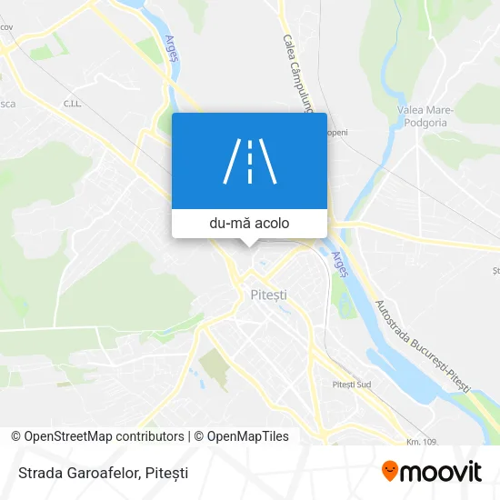 Hartă Strada Garoafelor