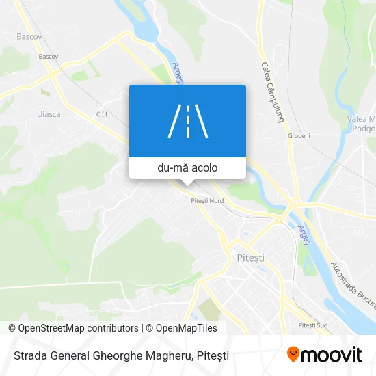 Hartă Strada General Gheorghe Magheru
