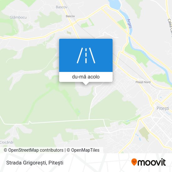 Hartă Strada Grigorești