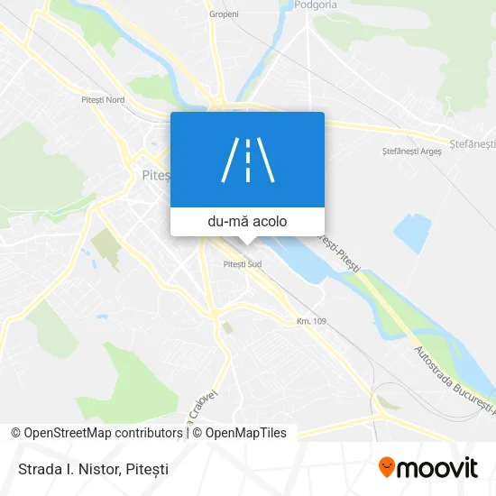 Hartă Strada I. Nistor