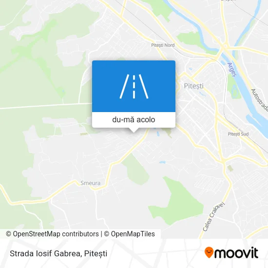 Hartă Strada Iosif Gabrea