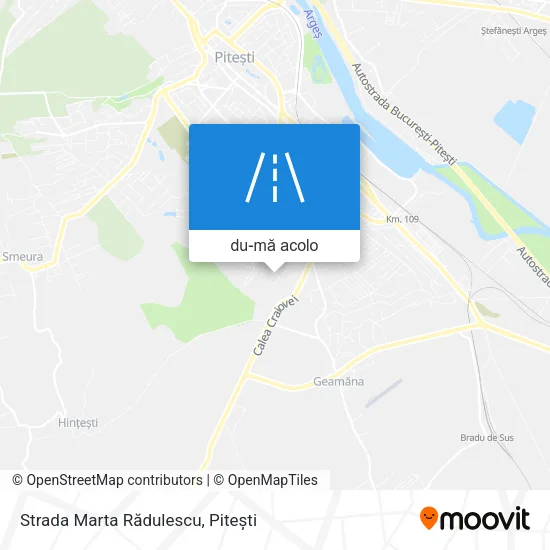 Hartă Strada Marta Rădulescu