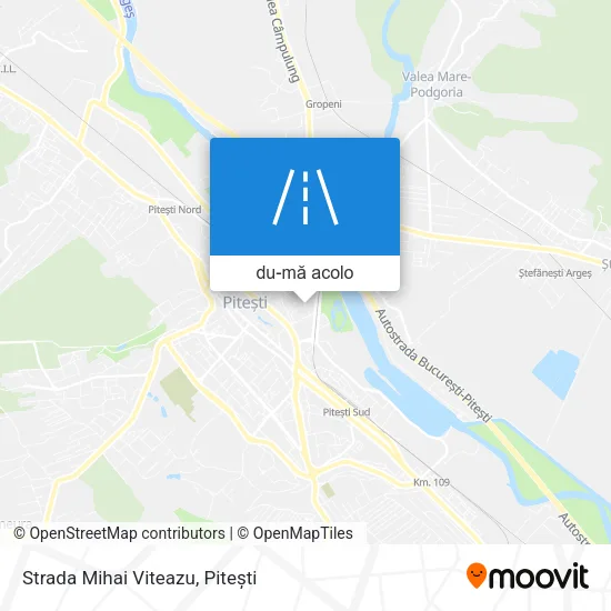 Hartă Strada Mihai Viteazu