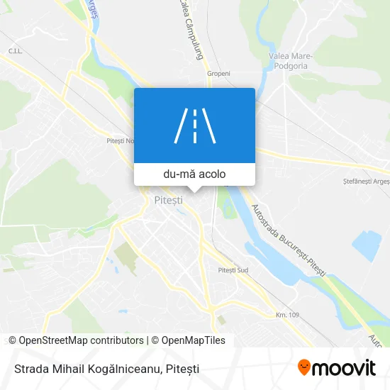 Hartă Strada Mihail Kogălniceanu