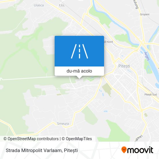 Hartă Strada Mitropolit Varlaam