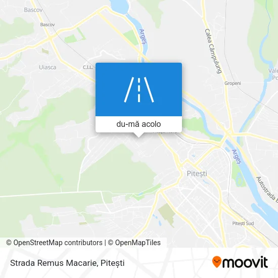 Hartă Strada Remus Macarie