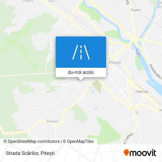 Hartă Strada Scărilor