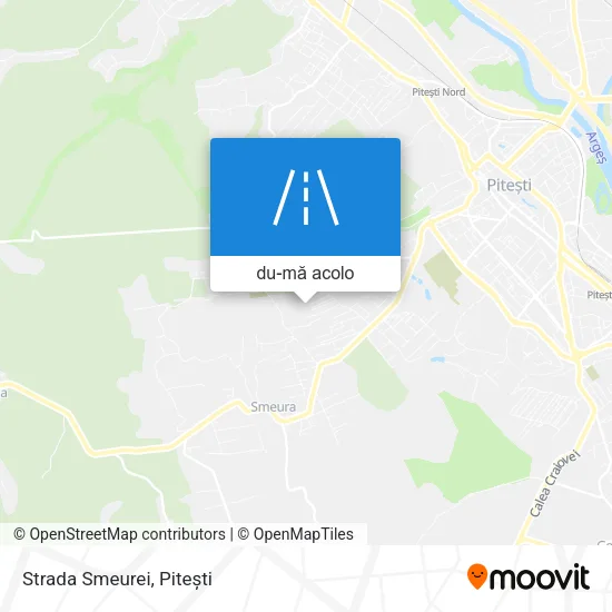 Hartă Strada Smeurei