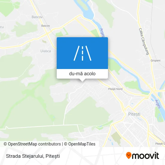 Hartă Strada Stejarului