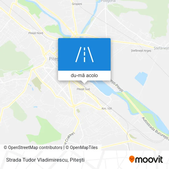 Hartă Strada Tudor Vladimirescu