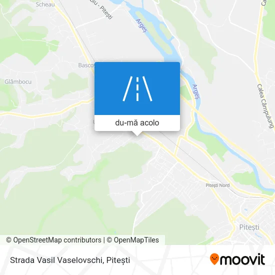 Hartă Strada Vasil Vaselovschi