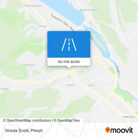 Hartă Strada Școlii