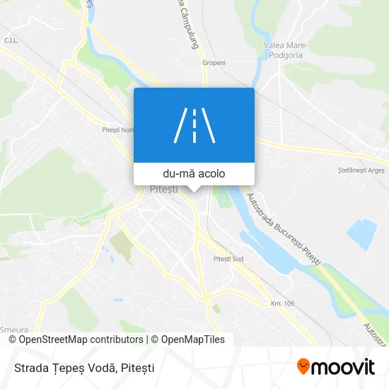 Hartă Strada Țepeș Vodă