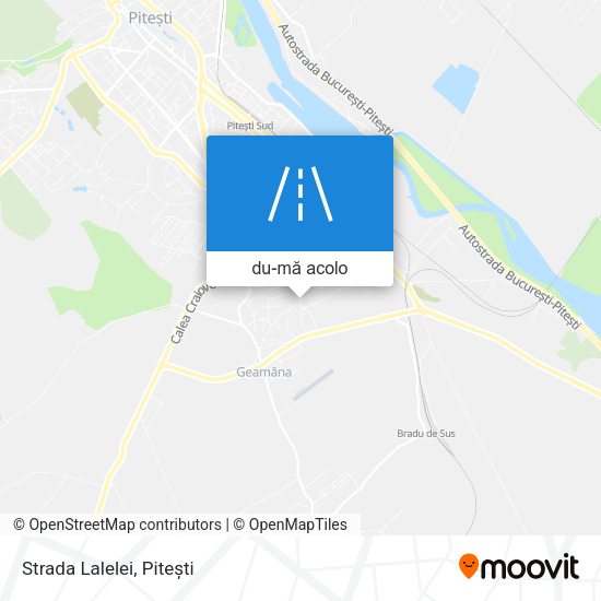 Hartă Strada Lalelei