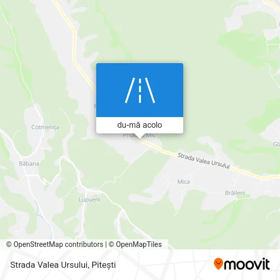 Hartă Strada Valea Ursului