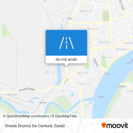 Hartă Strada Drumul De Centură