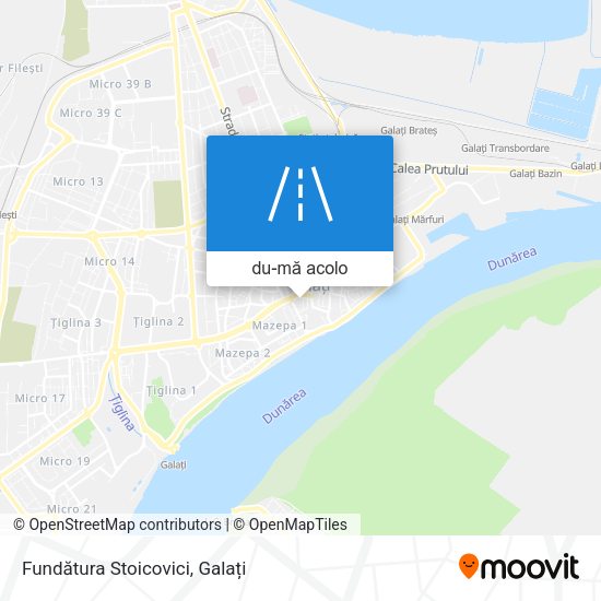 Hartă Fundătura Stoicovici