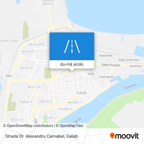 Hartă Strada Dr. Alexandru Carnabel
