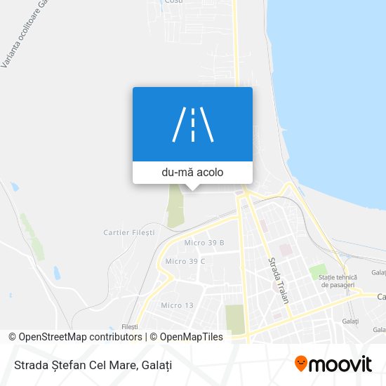 Hartă Strada Ștefan Cel Mare