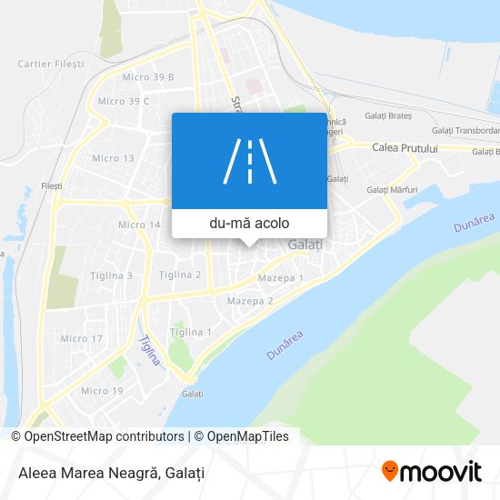 Hartă Aleea Marea Neagră