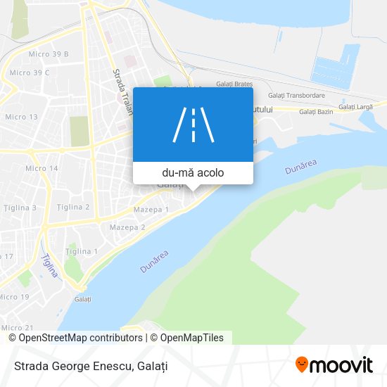 Hartă Strada George Enescu